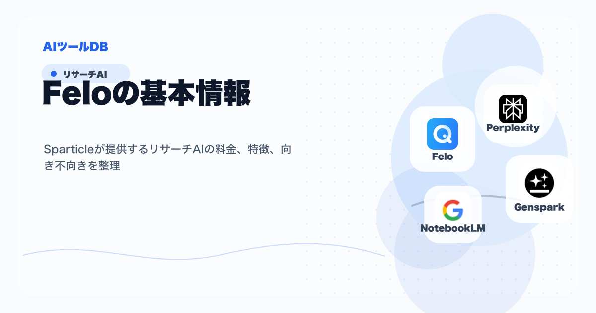 Feloの料金、特徴、向き不向きを整理する挿し絵