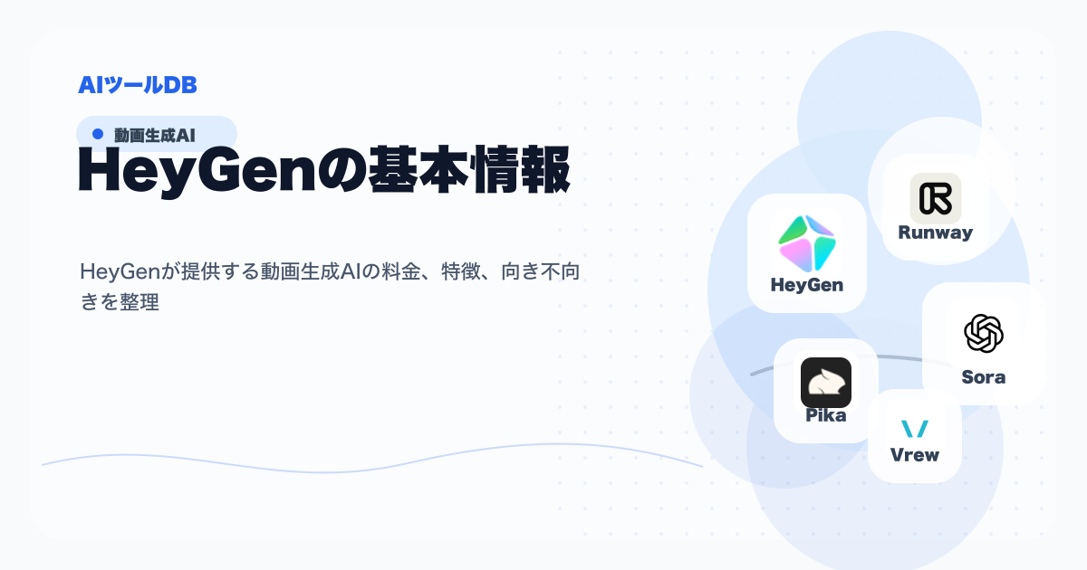 HeyGenの料金、特徴、向き不向きを整理する挿し絵